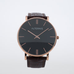 The Harold - Black Rose Gold