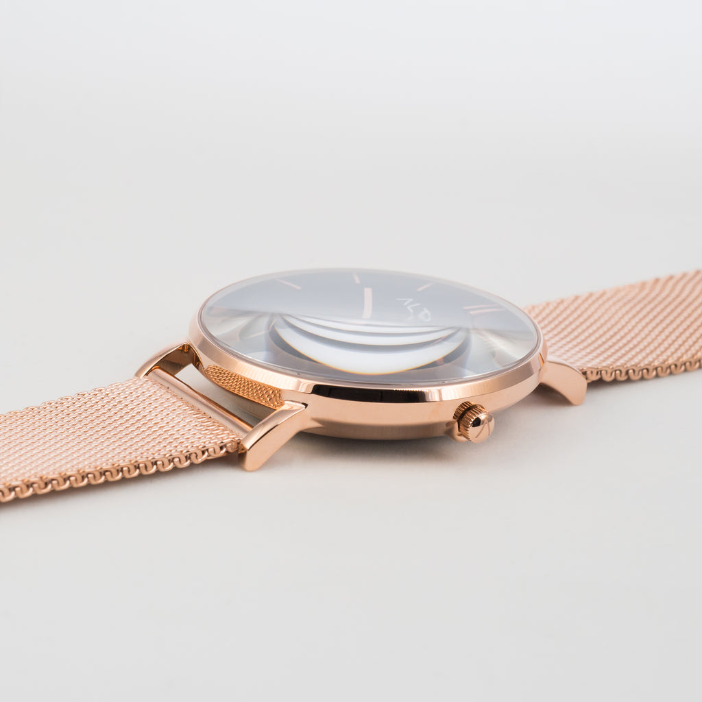 The Harold - Black Rose Gold