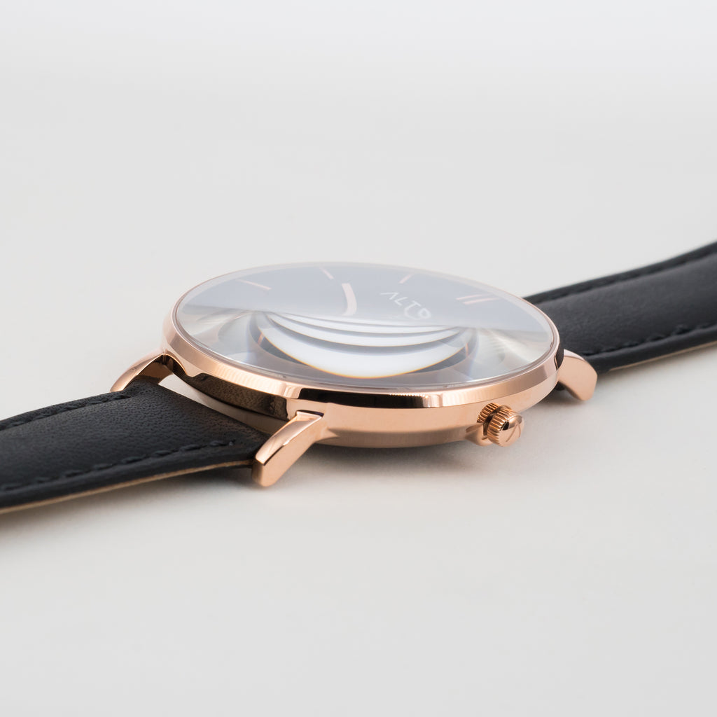 The Harold - Black Rose Gold